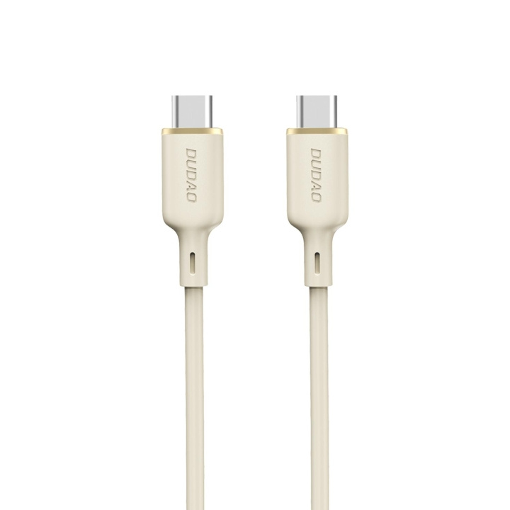 Dudao L7SCC USB-C to USB-C cable 100W 1m White i gruppen Datautstyr / Kabler og adaptere / USB / USB-C hos TP E-commerce Nordic AB (C77154)