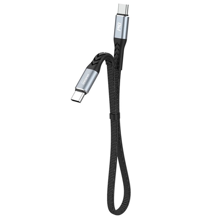 Dudao L10C USB-C to USB-C cable 100W 0.23 m black i gruppen Datautstyr / Kabler og adaptere / USB / USB-C hos TP E-commerce Nordic AB (C77158)