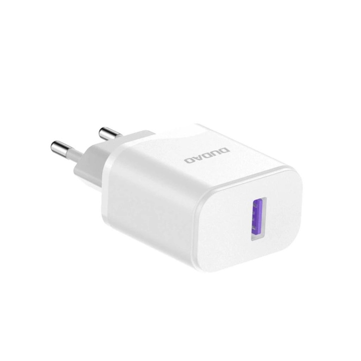 Dudao A20EU Adapter 18Watt 1xUSB-A i gruppen SMARTTELEFON & NETTBRETT / Ladere og Kabler / Vegglader / Vegglader USB hos TP E-commerce Nordic AB (C77170)