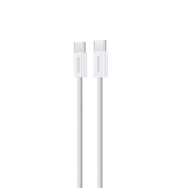 Dudao L6C USB-C to USB-C 60W PD 2m white i gruppen Datautstyr / Kabler og adaptere / USB / USB-C hos TP E-commerce Nordic AB (C77173)