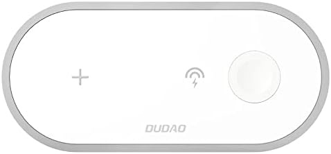 Dudao Trådlös laddare Dudao 3w1 A11, 10W (vit) i gruppen SMARTTELEFON & NETTBRETT / Ladere og Kabler / Trådløs lader QI hos TP E-commerce Nordic AB (C77177)