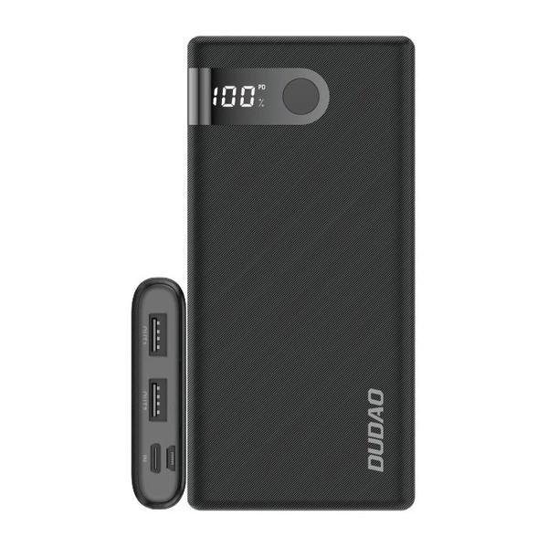 Dudao Powerbank Dudao K9Pro 10000mAh, LED (Gray) i gruppen SMARTTELEFON & NETTBRETT / Ladere og Kabler / Powerbanks hos TP E-commerce Nordic AB (C77192)