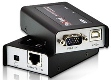 ATEN Mini USB KVM-forlengelseskabel, VGA, 100 m (CAT5e), CE-100 i gruppen Datautstyr / Kabler og adaptere / HDMI/VGA/DVI-switcher hos TP E-commerce Nordic AB (C77201)