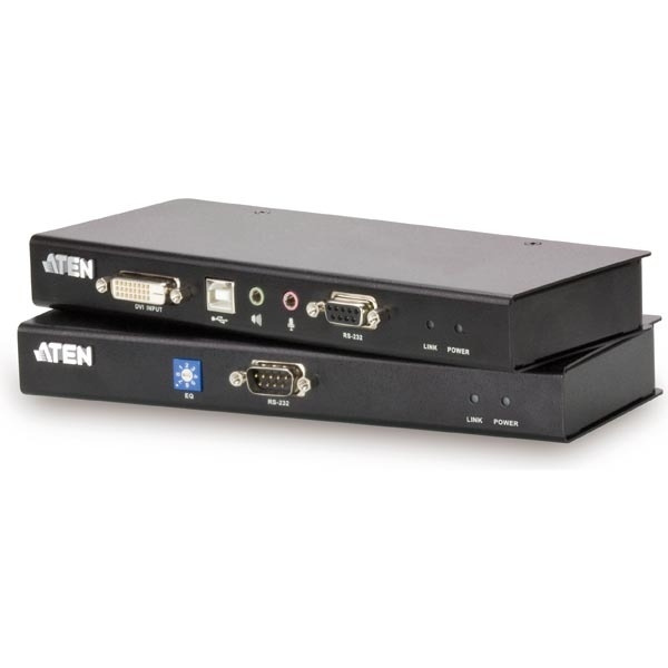 ATEN CE-600 USB+DVI+KVM+RS-232 Expander i gruppen Datautstyr / Kabler og adaptere / HDMI/VGA/DVI-switcher hos TP E-commerce Nordic AB (C77211)