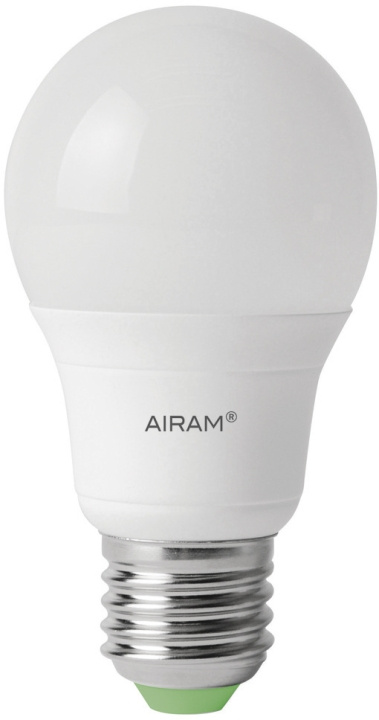 Airam LED frosted pære, E27, 2800 K, 470 lm, opal i gruppen Elektronikk / Lys / LED-lys hos TP E-commerce Nordic AB (C77223)