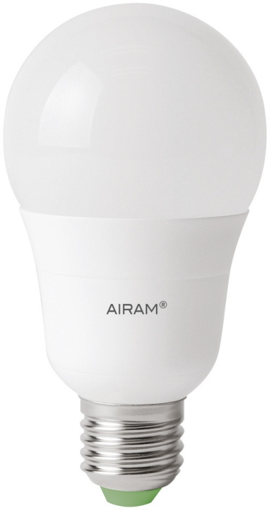 Airam LED frosted pære, E27, 4000K, 810 lm, opal i gruppen Elektronikk / Lys / LED-lys hos TP E-commerce Nordic AB (C77225)