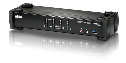 ATEN CS1924 KVMP-bryter med 4 porter, USB 3.1 Gen 1 i gruppen Datautstyr / Kabler og adaptere / HDMI/VGA/DVI-switcher hos TP E-commerce Nordic AB (C77242)