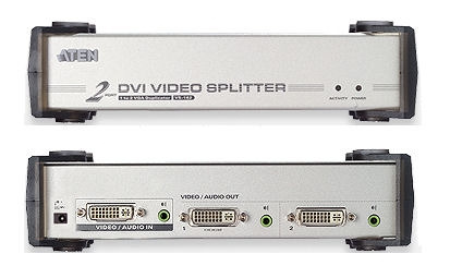 ATEN VS-162 DVI splitter/splitter, 1 > 2, DVI-I Single Link + lyd i gruppen Datautstyr / Kabler og adaptere / HDMI/VGA/DVI-switcher hos TP E-commerce Nordic AB (C77307)