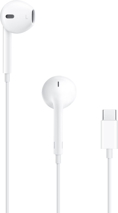 Apple EarPods ørepropper med USB-C-kontakt (MTJY3) i gruppen Elektronikk / Lyd & Bilde / Hodetelefoner & Tilbehør / Hodetelefoner hos TP E-commerce Nordic AB (C77713)