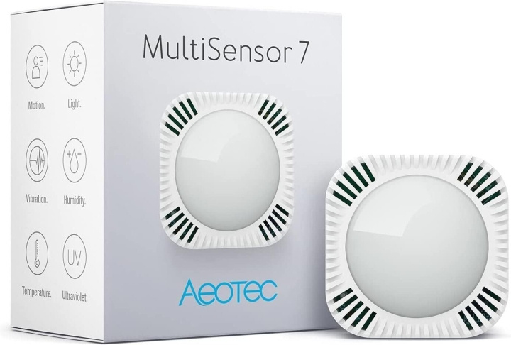 Aeotec MultiSensor 7-sensor for Z-Wave-systemer i gruppen HJEM, HUS OG HAGE / Smarthus / Smarte sensorer hos TP E-commerce Nordic AB (C77732)