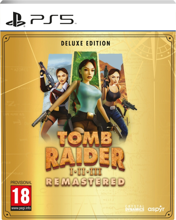 Aspyr Tomb Raider I-III Remastered - Deluxe Edition (PS5) i gruppen Elektronikk / TV-spill & tilbehør / Sony PlayStation 5 hos TP E-commerce Nordic AB (C77882)