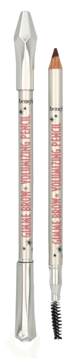 Benefit Gimme Brow + Volumizing Pencil 1.2 g #4 Warm Deep Brown i gruppen HELSE OG SKJØNNHET / Makeup / Øyne og øyebryn / Øyenbrynspenn hos TP E-commerce Nordic AB (C77915)