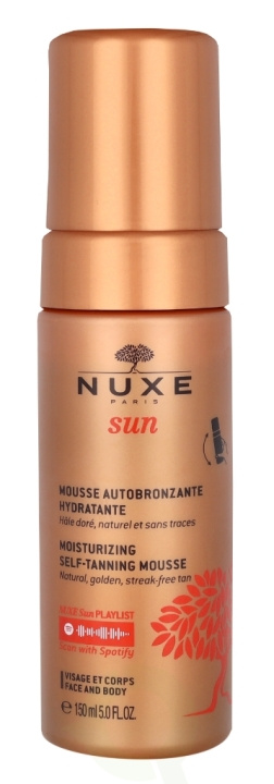 Nuxe Sun Moisturizing Self-Tanning Mousse 150 ml i gruppen HELSE OG SKJØNNHET / Hudpleie / Soling / Brun uten sol hos TP E-commerce Nordic AB (C77937)