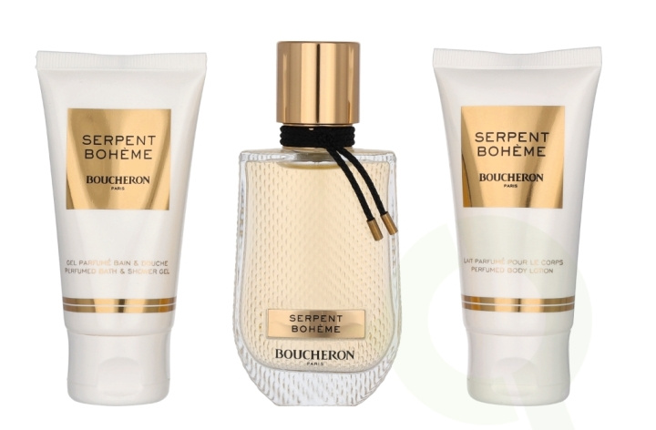 Boucheron Serpent Boheme Giftset 150 ml Edp Spray 50ml/Body Lotion 50ml/Shower Gel 50ml i gruppen HELSE OG SKJØNNHET / Gavesett / Gavesett for henne hos TP E-commerce Nordic AB (C77966)