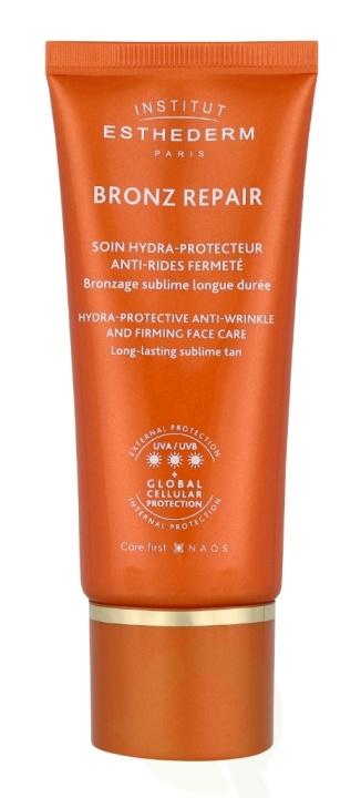 Esthederm Bronz Repair Protective Face Care - Strong 50 ml Anti-Wrinkle And Firming i gruppen HELSE OG SKJØNNHET / Hudpleie / Soling / Solkrem hos TP E-commerce Nordic AB (C77967)