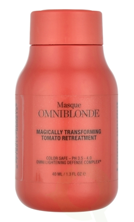 Omniblonde Magically Transforming Tomato Retreatment 40 ml i gruppen HELSE OG SKJØNNHET / Hår & styling / Hårpleie / Hårmaske hos TP E-commerce Nordic AB (C77989)