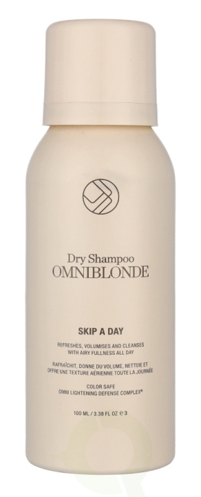 Omniblonde Skip A Day Dry Shampoo 100 ml i gruppen HELSE OG SKJØNNHET / Hår & styling / Hårpleie / Tørrsjampo hos TP E-commerce Nordic AB (C77992)