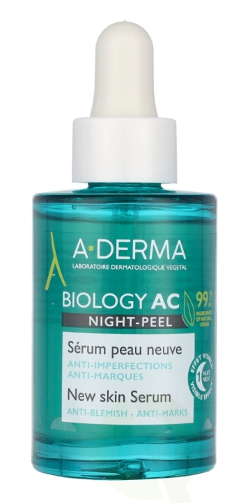 A-Derma Biology AC Night-Peel Serum 30 ml i gruppen HELSE OG SKJØNNHET / Hudpleie / Ansikt / Hudserum hos TP E-commerce Nordic AB (C77997)