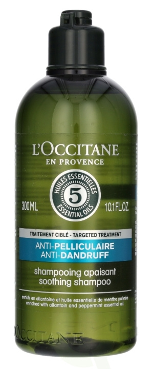 L\'Occitane 5 Ess. Oils Anti-Dandruff Shampoo 300 ml i gruppen HELSE OG SKJØNNHET / Hår & styling / Hårpleie / Sjampo hos TP E-commerce Nordic AB (C78002)