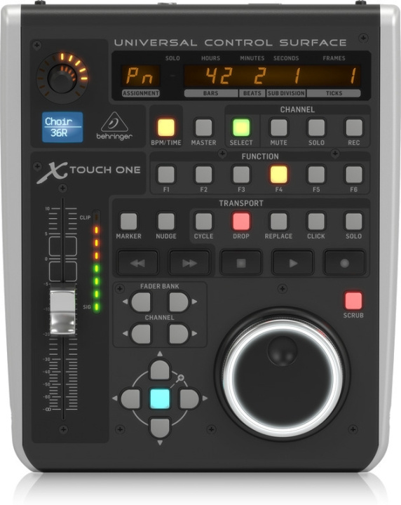 BEHRINGER X-TOUCH ONE DAW-kontroller i gruppen SPORT, FRITID & HOBBY / Hobby / Musikk / PA equipment hos TP E-commerce Nordic AB (C78201)