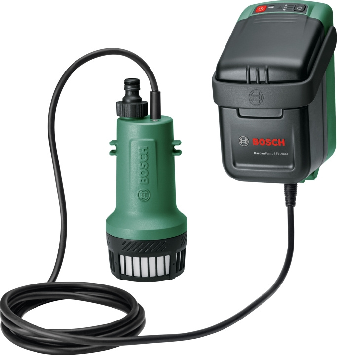 Bosch GardenPump 18V-2000 Solo oppladbar vannpumpe i gruppen HJEM, HUS OG HAGE / Hageprodukter / Basseng og tilbehør / Sirkulasjonspumpe hos TP E-commerce Nordic AB (C78330)