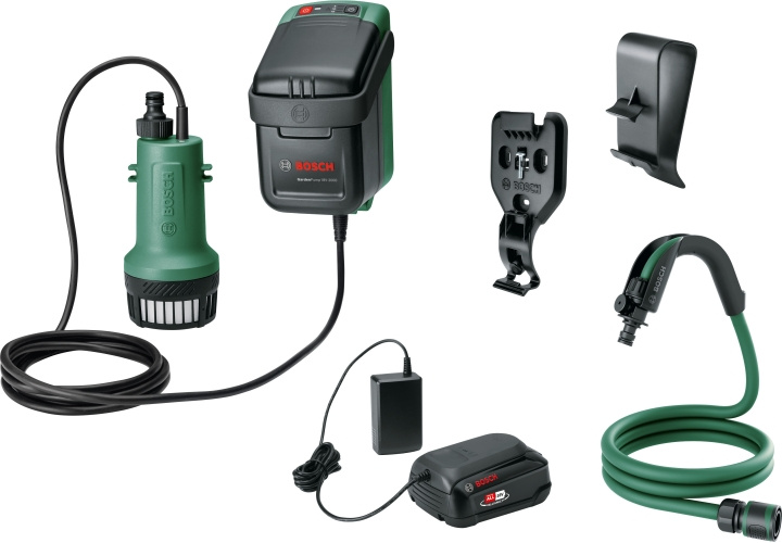 Bosch GardenPump 18V-2000 oppladbar vannpumpe, 2,5 Ah batteri i gruppen HJEM, HUS OG HAGE / Verktøy / Annet elektrisk verktøy hos TP E-commerce Nordic AB (C78331)