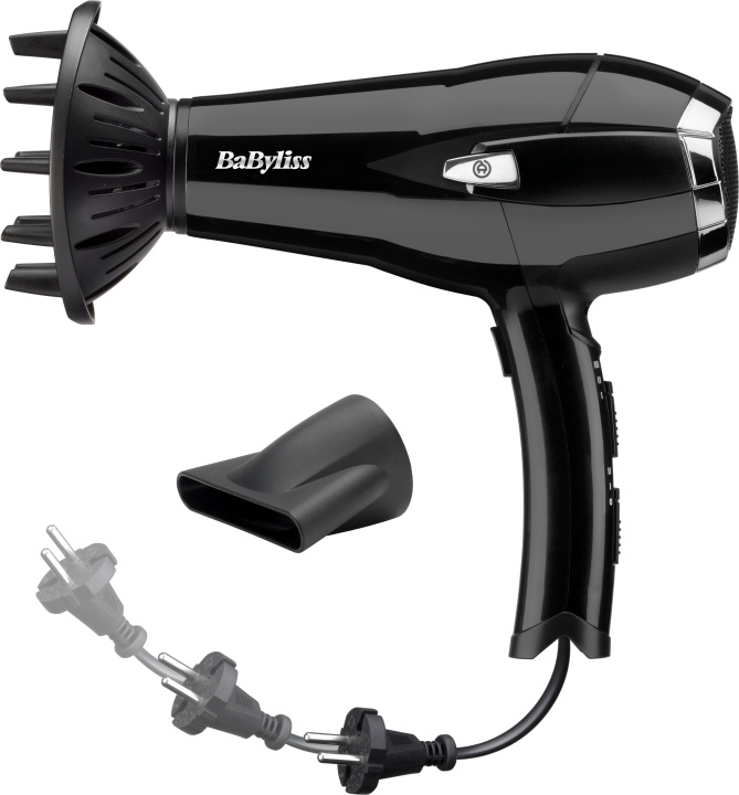 BaByliss D374DE Cordkeeper 2000 hårføner i gruppen HELSE OG SKJØNNHET / Hår & styling / Stylingverktøy / Hårfønere hos TP E-commerce Nordic AB (C78437)