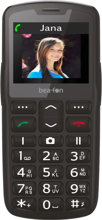 Beafon SL260 LTE-telefon, svart i gruppen SMARTTELEFON & NETTBRETT / Mobiltelefoner & smartphones hos TP E-commerce Nordic AB (C78445)