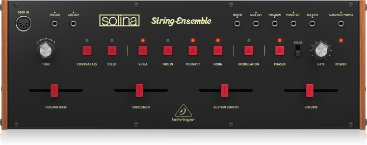 BEHRINGER Solina String Ensemble analog synthesizer i gruppen SPORT, FRITID & HOBBY / Hobby / Musikk / Tilbehør til musikkinstrumenter hos TP E-commerce Nordic AB (C78464)