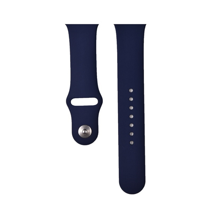 Devia armband Deluxe Sport för Apple Watch 41mm/ 40mm/ 38mm midnattsblått i gruppen SMARTTELEFON & NETTBRETT / Trening, hjem og fritid / Apple Watch og tilbehør / Tilbehør hos TP E-commerce Nordic AB (C78547)