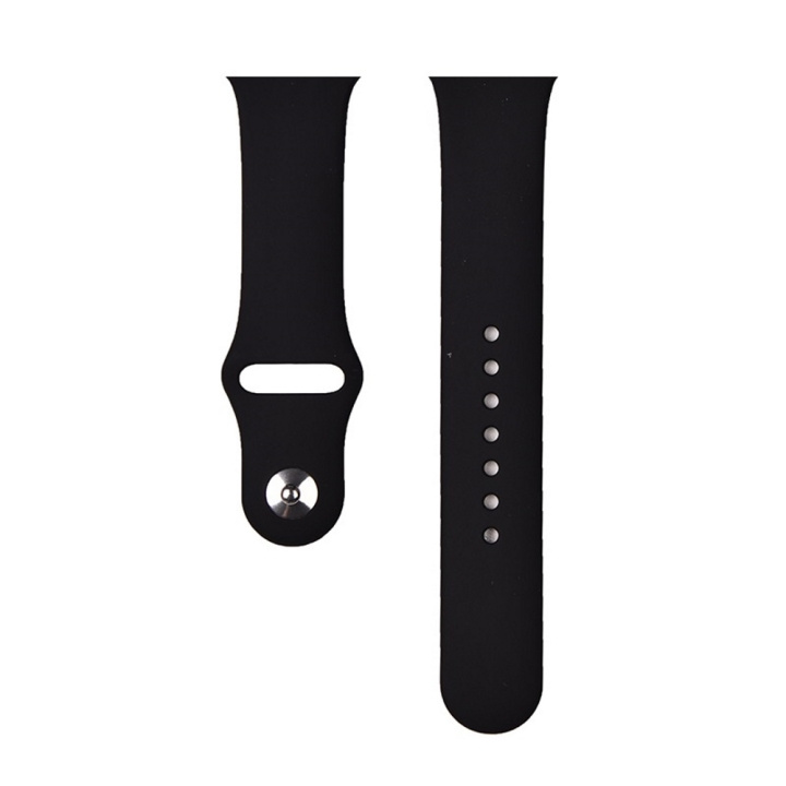 Devia armband Deluxe Sport för Apple Watch 41mm/ 40mm/ 38mm svart i gruppen SMARTTELEFON & NETTBRETT / Trening, hjem og fritid / Apple Watch og tilbehør / Tilbehør hos TP E-commerce Nordic AB (C78549)