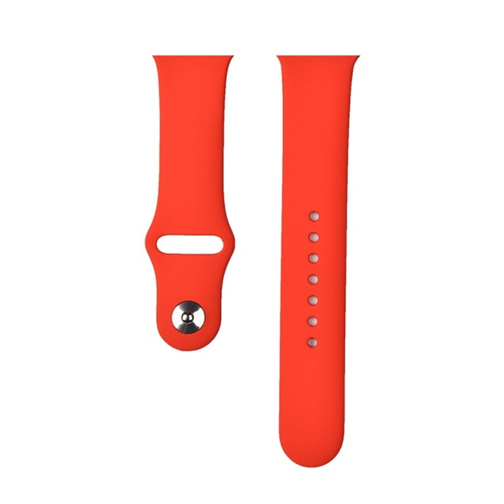 Devia armband Deluxe Sport för Apple Watch 41mm/ 40mm/ 38mm röd i gruppen SMARTTELEFON & NETTBRETT / Trening, hjem og fritid / Apple Watch og tilbehør / Tilbehør hos TP E-commerce Nordic AB (C78550)