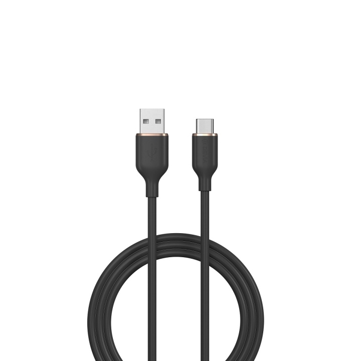 Devia kabel Jelly EC629 USB - USB-C 1,2 m 2,4A svart i gruppen SMARTTELEFON & NETTBRETT / Ladere og Kabler / Kabler / Kabler type C hos TP E-commerce Nordic AB (C78633)