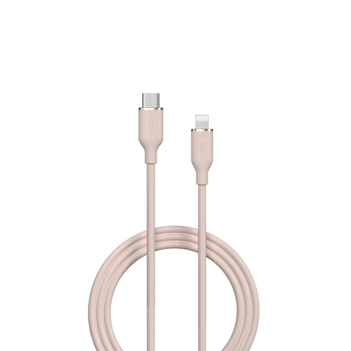 Devia kabel Jelly EC631 USB-C - Lightning 1,2 m 27W rosa i gruppen SMARTTELEFON & NETTBRETT / Ladere og Kabler / Kabler / Kabler Lightning hos TP E-commerce Nordic AB (C78640)