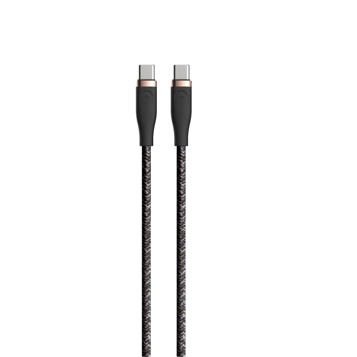 Devia kabel Star EC320 PD USB-C - USB-C 1,5 m 60W 3A svart i gruppen SMARTTELEFON & NETTBRETT / Ladere og Kabler / Kabler / Kabler type C hos TP E-commerce Nordic AB (C78669)