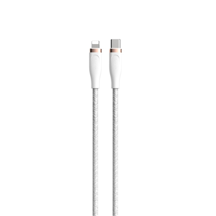 Devia kabel Star EC418 PD USB-C - Lightning 1,5 m 27W 3A vit i gruppen SMARTTELEFON & NETTBRETT / Ladere og Kabler / Kabler / Kabler Lightning hos TP E-commerce Nordic AB (C78670)