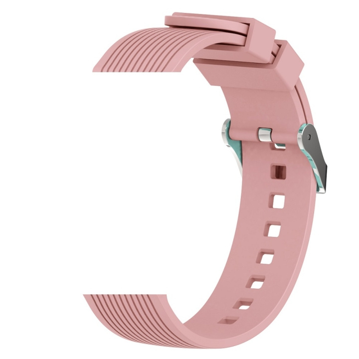 Devia band Deluxe Sport för Samsung Watch 1/2/3 46mm (22mm) rosa i gruppen SPORT, FRITID & HOBBY / Smartwatch og Aktivitetsmålere / Tilbehør hos TP E-commerce Nordic AB (C78685)