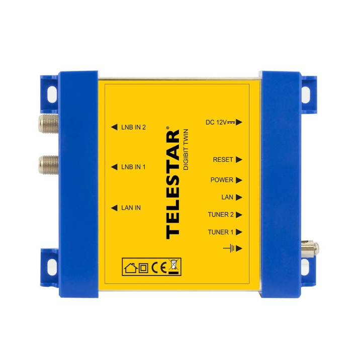 TELESTAR DIGIBIT Twin Compact Sat-to-IP-ruter i gruppen Elektronikk / Lyd & Bilde / TV og tilbehør / Antenner og tilbehør hos TP E-commerce Nordic AB (C78710)