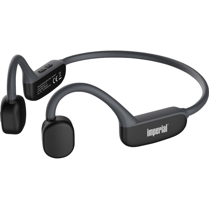 imperial bluTC active 1 Bone Conduction-hodetelefoner Svart i gruppen Elektronikk / Lyd & Bilde / Hodetelefoner & Tilbehør / Hodetelefoner hos TP E-commerce Nordic AB (C78721)