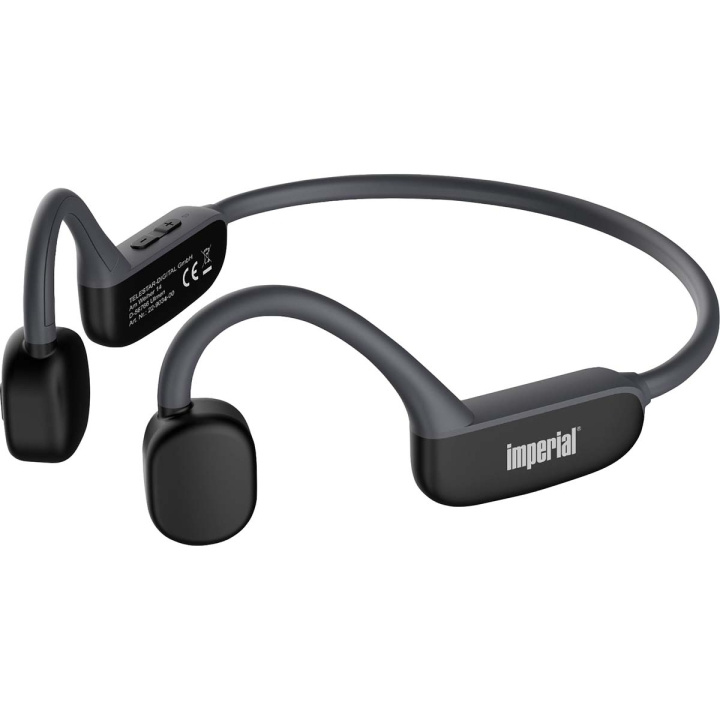 imperial bluTC active 2 Bone Conduction-hodetelefoner Svart i gruppen Elektronikk / Lyd & Bilde / Hodetelefoner & Tilbehør / Hodetelefoner hos TP E-commerce Nordic AB (C78722)