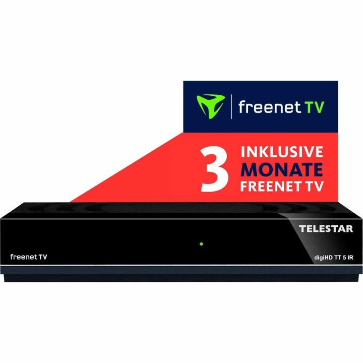 TELESTAR digiHD TT 5 IR inkl. 3 måneder freenet i gruppen Elektronikk / Lyd & Bilde / TV og tilbehør / Smart-TV hos TP E-commerce Nordic AB (C78724)