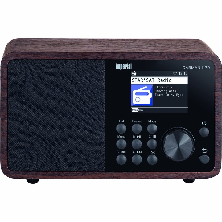 imperial DABMAN i170 DAB+ og Internett-radio Wood Look i gruppen Elektronikk / Lyd & Bilde / Hjemmekino, HiFi og bærbar / Radio & Vekkerklokker / Radio hos TP E-commerce Nordic AB (C78750)