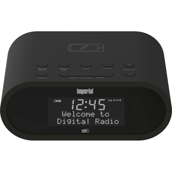 imperial DABMAN d20 DAB+ og FM-radio vekkerklokke Svart i gruppen Elektronikk / Lyd & Bilde / Hjemmekino, HiFi og bærbar / Radio & Vekkerklokker hos TP E-commerce Nordic AB (C78751)