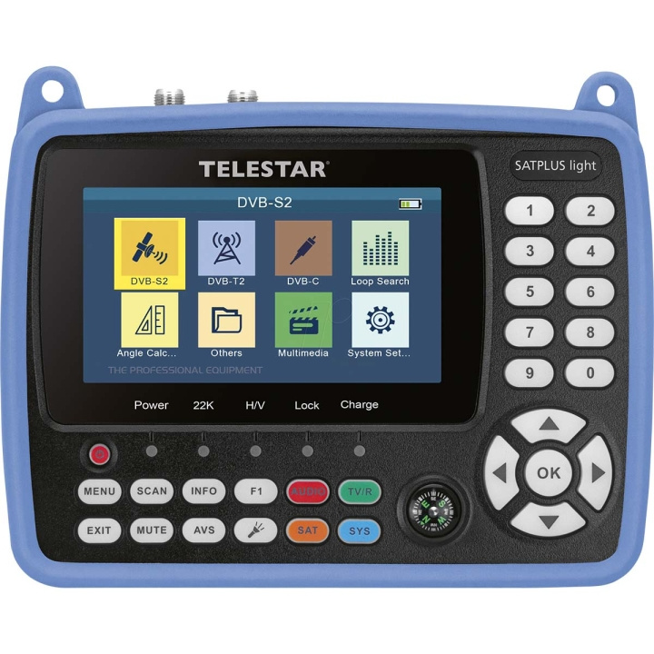 TELESTAR SATPLUS LIGHT digital kombinasjonsmottaker for måling i gruppen Elektronikk / Lyd & Bilde / TV og tilbehør / Antenner og tilbehør hos TP E-commerce Nordic AB (C78790)