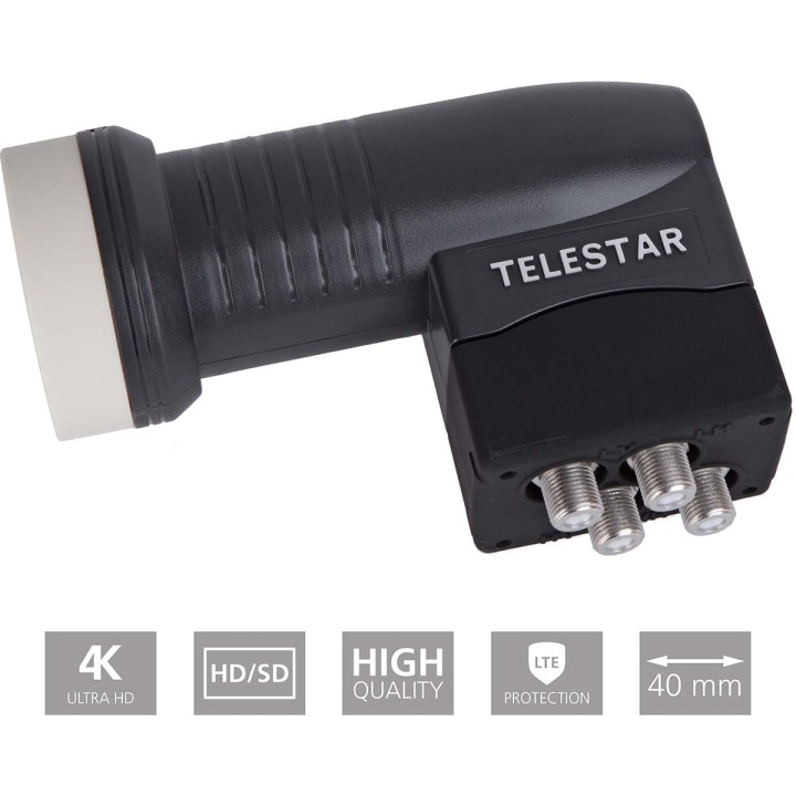 TELESTAR SKYQUAD HC LNB i gruppen Elektronikk / Lyd & Bilde / TV og tilbehør / Antenner og tilbehør hos TP E-commerce Nordic AB (C78794)