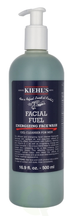 Kiehl\'s Men Facial Fuel Energizing Face Wash 500 ml i gruppen HELSE OG SKJØNNHET / Hudpleie / Ansikt hos TP E-commerce Nordic AB (C78834)