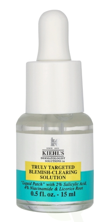 Kiehl\'s Truly Targeted Blemish-Clearing Solution 15 ml i gruppen HELSE OG SKJØNNHET / Hudpleie / Ansikt / Hudserum hos TP E-commerce Nordic AB (C78859)