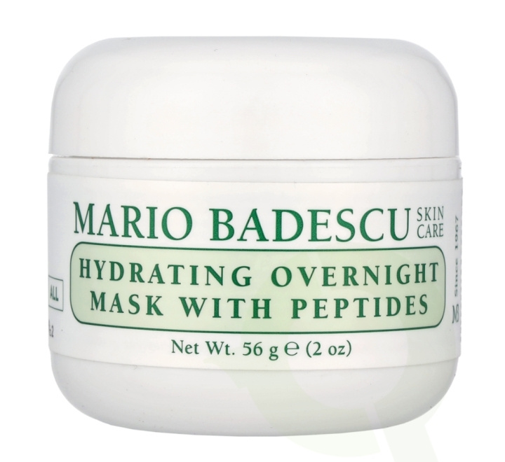 Mario Badescu Hydrating Overnight Mask With Peptides 59 ml i gruppen HELSE OG SKJØNNHET / Hudpleie / Ansikt / Ansiktskrem hos TP E-commerce Nordic AB (C78868)