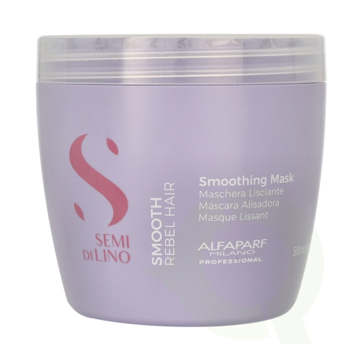 Alfaparf Semi Di Lino Smoothing Mask 500 ml i gruppen HELSE OG SKJØNNHET / Hudpleie / Ansikt / Ansiktskrem hos TP E-commerce Nordic AB (C78904)