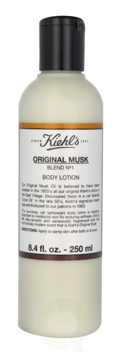 Kiehl\'s Musk Body Lotion 250 ml i gruppen HELSE OG SKJØNNHET / Hudpleie / Kroppspleie / Body lotion hos TP E-commerce Nordic AB (C78905)